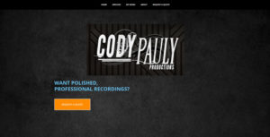 Cody Pauly Productions Website